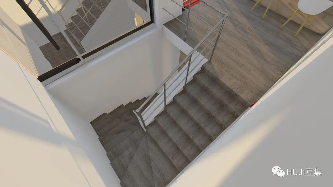 中海地产·华樾|144m²模板化集装箱售楼处,简单实用,极简主义工业美感-HUJI互集