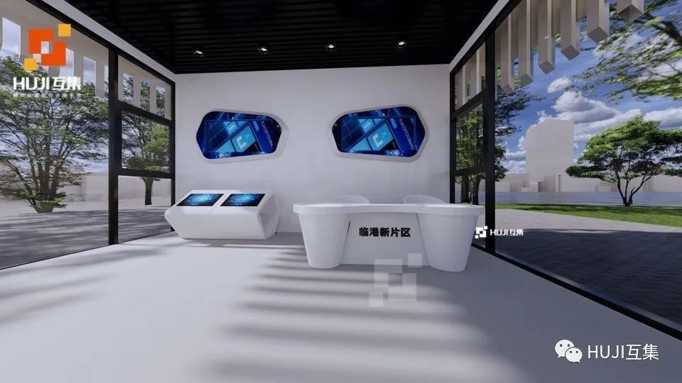 上海临港滴水湖直播室，艺术品化的集装箱设计-HUJI互集