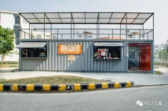 精选 | 集装箱咖啡店设计灵感,度过闲暇碎片时间-HUJI互集